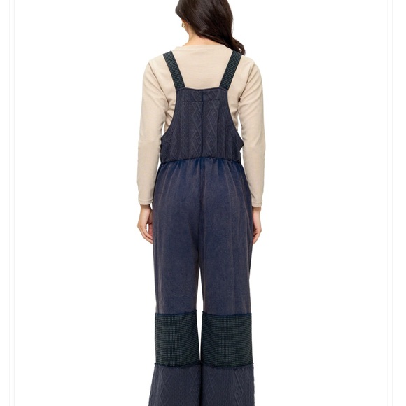 Yak & Yeti Overall Boho Vintage Washed Checkered Patch. Various Sizes 25686. - Picture 3 of 3